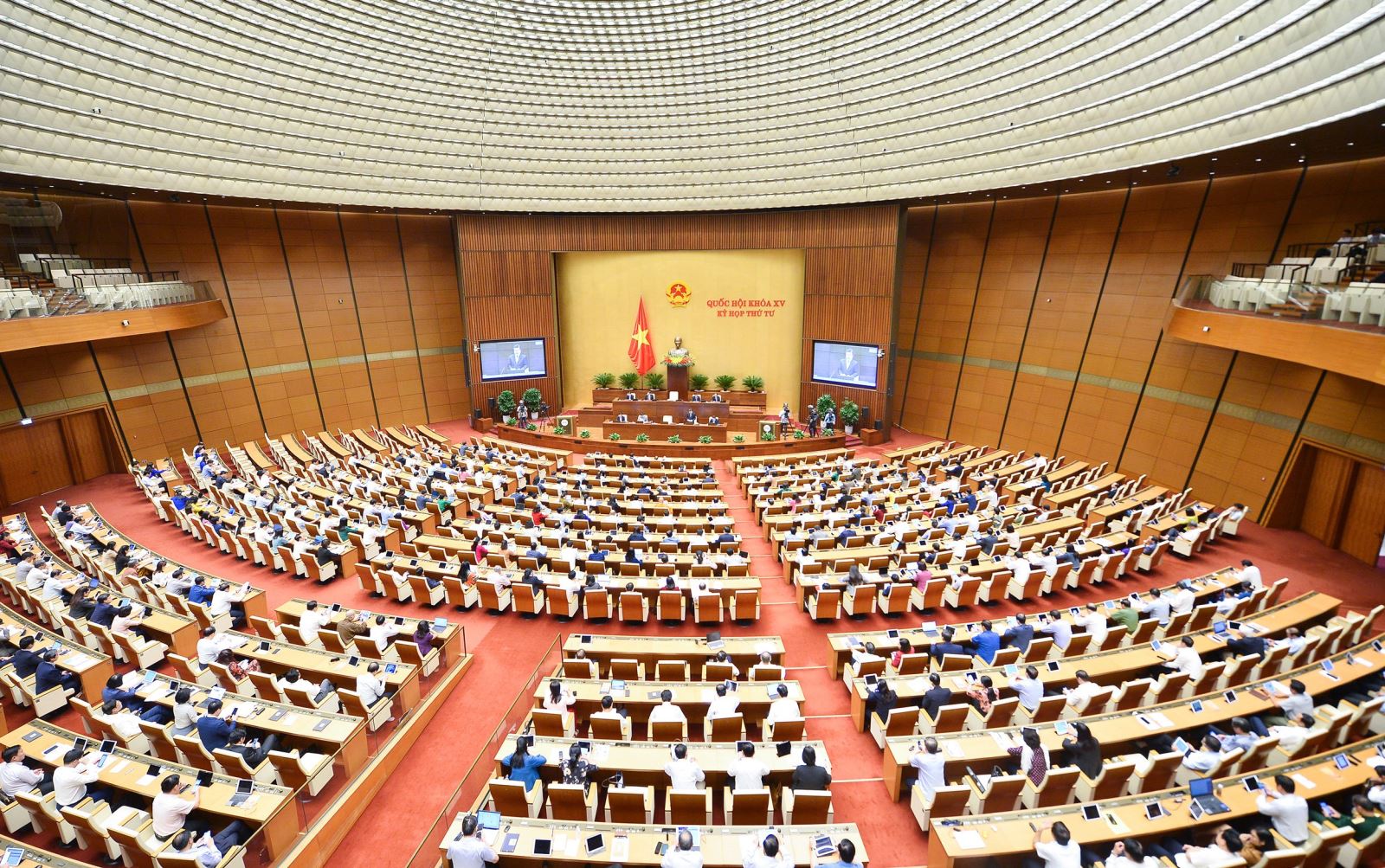 Ngày 7-11, Quốc hội thảo luận về 2 dự thảo Nghị quyết và 2 dự án Luật