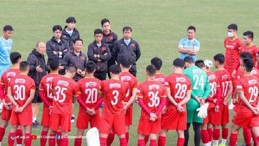 Ngày 22-11, đội tuyển Việt Nam hội quân chuẩn bị cho AFF Cup 2022