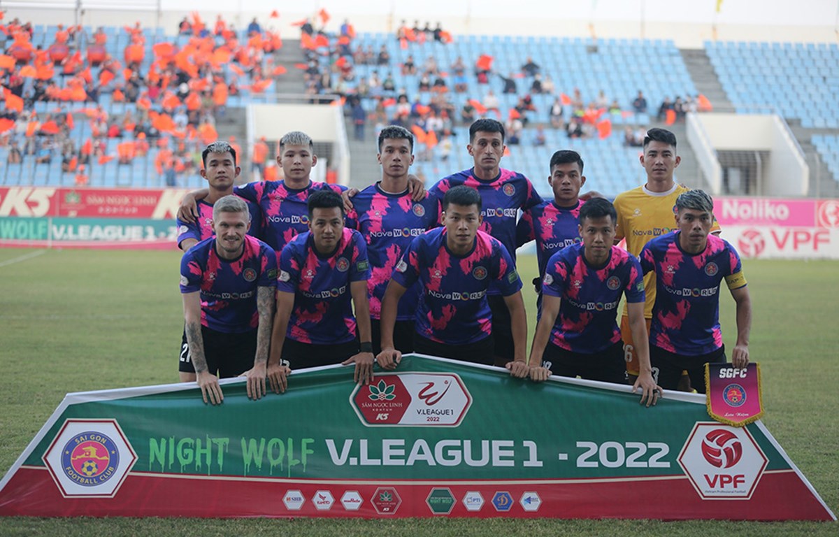 Kết quả chung cuộc V-League 2022: Sài Gòn FC xuống hạng