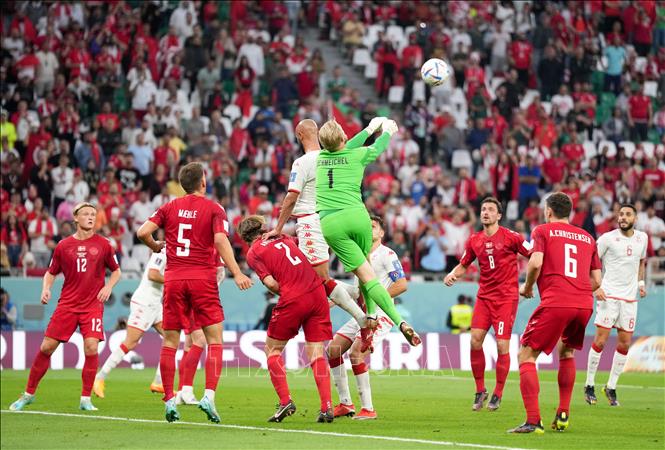 'Lính chì' Đan Mạch để Tunisia cầm chân không bàn thắng