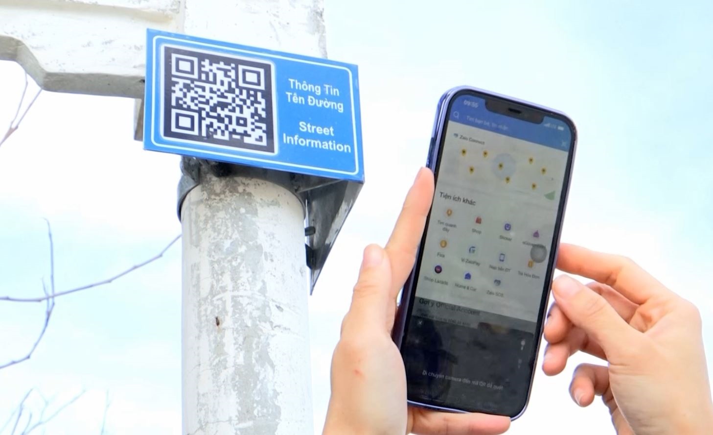 Quận Sơn Trà gắn QR Code giới thiệu thông tin tên đường