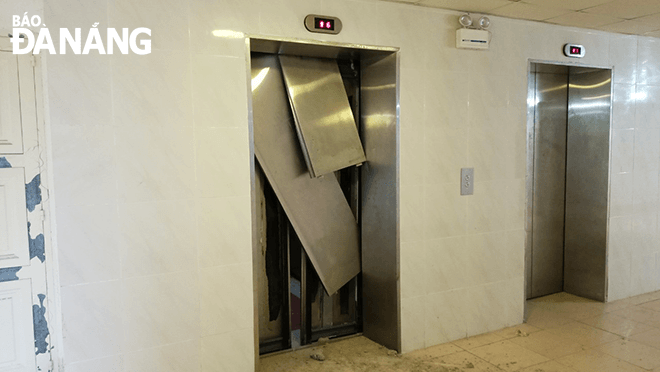Nỗi lo thang máy tại khu chung cư Phong Bắc
