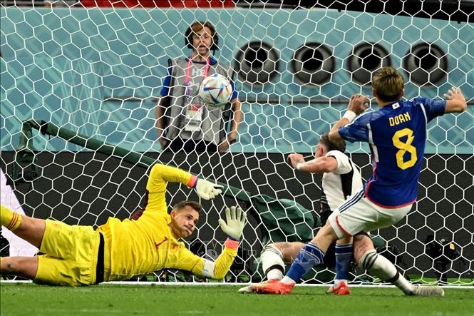 World Cup 2022: Đến lượt Nhật Bản gây 'địa chấn' khi ngược dòng đánh bại Đức 2 - 1