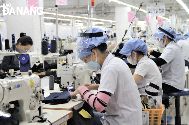 Workers at the March 29 Textile and Garment JSC are always assured of being provided with both material and spiritual care. Photo: LAM PHUONG