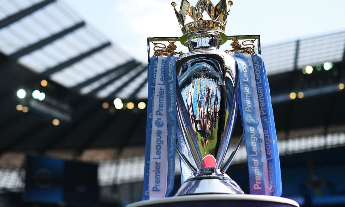 Chiếc Cúp vô địch giải Ngoại hạng Anh. Ảnh: premierleague.com