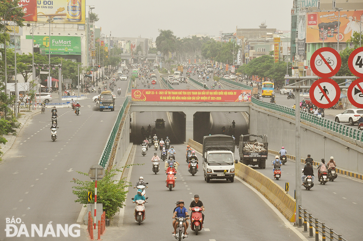 Hầm chui Điện Biên Phủ - Nguyễn Tri Phương. Ảnh: THÀNH LÂN