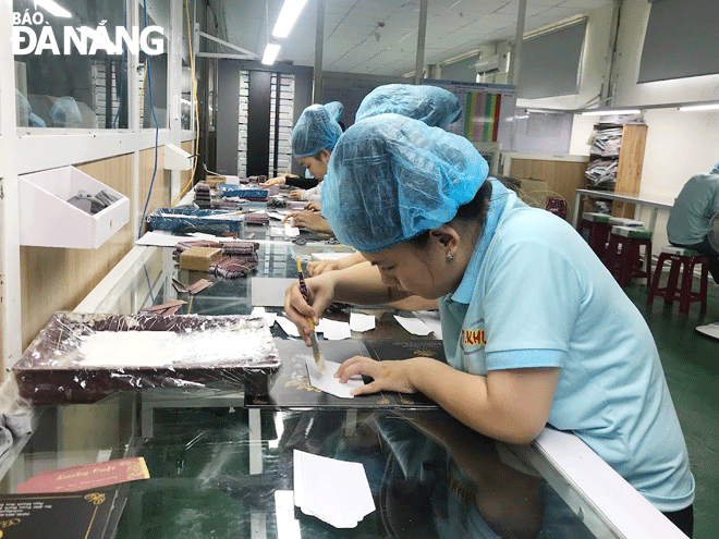 Production activities are seen at the Trung Khoa Printing Co., Ltd