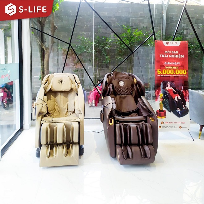 S-Life là cửa hàng bán ghế massage toàn thân uy tín tại Đà Nẵng.