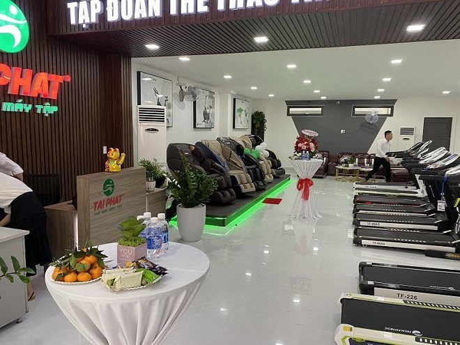 Cửa hàng thể thao Tài Phát cung cấp ghế massage toàn thân cho khách hàng Đà Nẵng.
