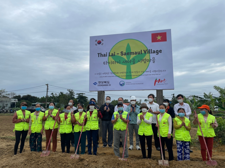 The ‘Thai Lai - Saemaul New-Style Rural Village’ project is in progress. Photo: .danang.gov.vn