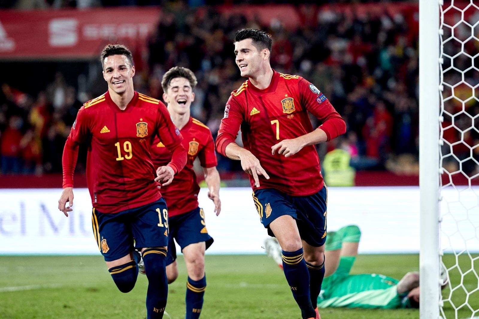 Đội tuyển Tây Ban Nha được dự đoán đánh bại Costa Rica trong ngày ra quân. Ảnh: AFP