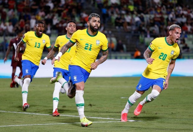 Brazil khởi đầu hành trình chinh phục ngôi vô địch World Cup 2022 bằng trận đấu với Serbia. Ảnh: Reuters