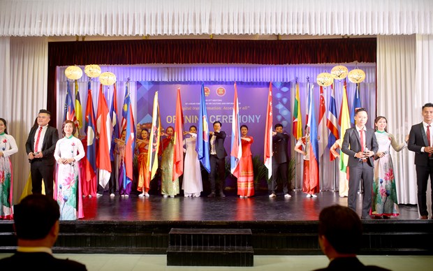 Hội nghị lần thứ 57 Ủy ban Văn hóa-Thông tin ASEAN khai mạc tại thành phố Hội An, ngày 24-11-2022. (Ảnh: Vietnam+)