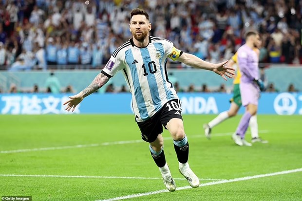 Messi lại tỏa sáng để giúp Argentina giành chiến thắng. (Nguồn: Getty Images)