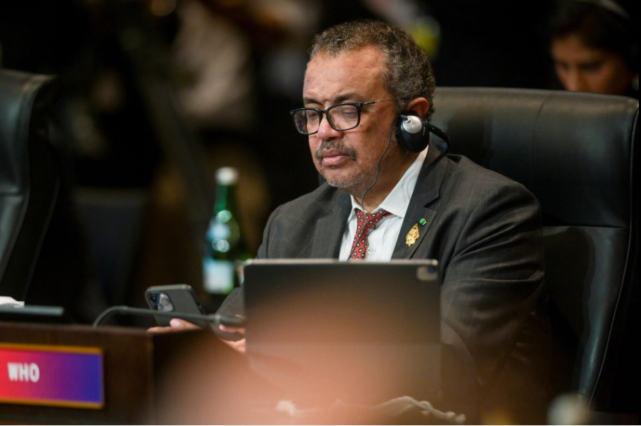 Tổng Giám đốc Tổ chức Y tế Thế giới (WHO) Tedros Adhanom Ghebreyesus. Ảnh: Reuters