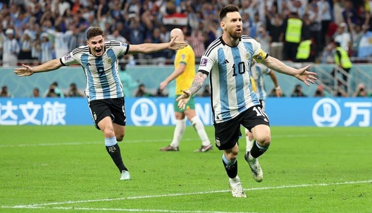 Đối đầu Hà Lan ở tứ kết là thách thức lớn đầu tiên của Messi và các đồng đội tại World Cup 2022. Ảnh: Reuters