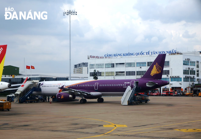 Sân bay quốc tế Tân Sơn Nhất, Thành phố Hồ Chí Minh. Ảnh: V.T.L