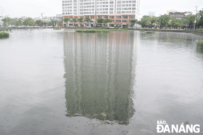 Picture was taken at the Thac Gian Lake on December 12. Photo: HOANG HIEP