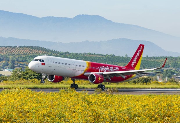 Vietjet resumes two routes to Republic of Korea . - Illustrative image (Photo: Vietjetair.com)