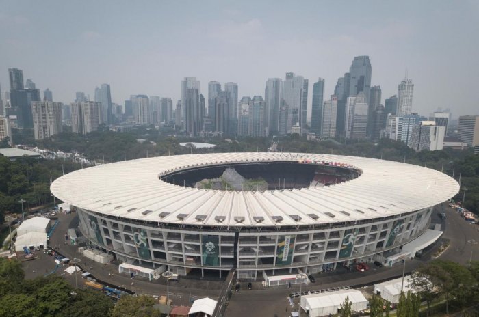 Sân vận động Gelora Bung Karno. Ảnh: AFP