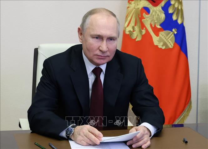 Tổng thống Nga Vladimir Putin. Ảnh: TTXVN