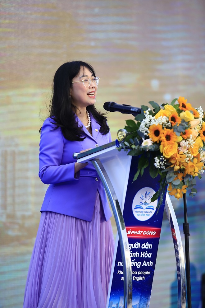 Bà Lê Mai Lan, Phó Chủ tịch Tập đoàn Vingroup, Chủ tịch Hội đồng Trường Đại học VinUni chia sẻ về ý nghĩa của chương trình.