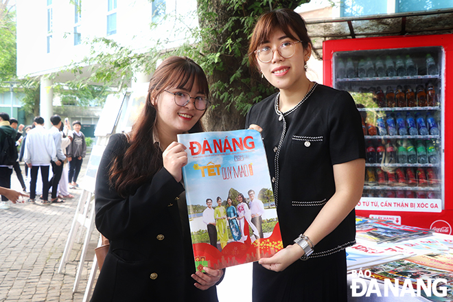 Spring Publication of the Da Nang Newspaper at the Festival