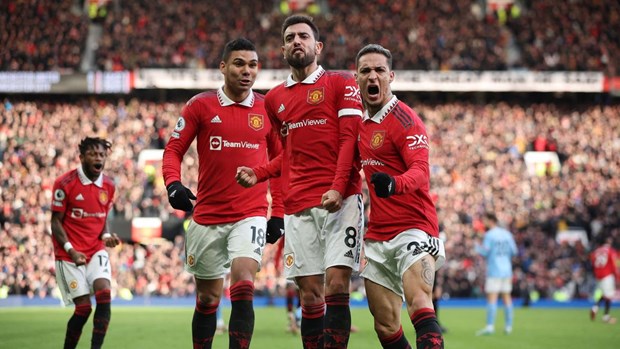 Manchester United giành chiến thắng trước Man City. (Nguồn: Reuters)