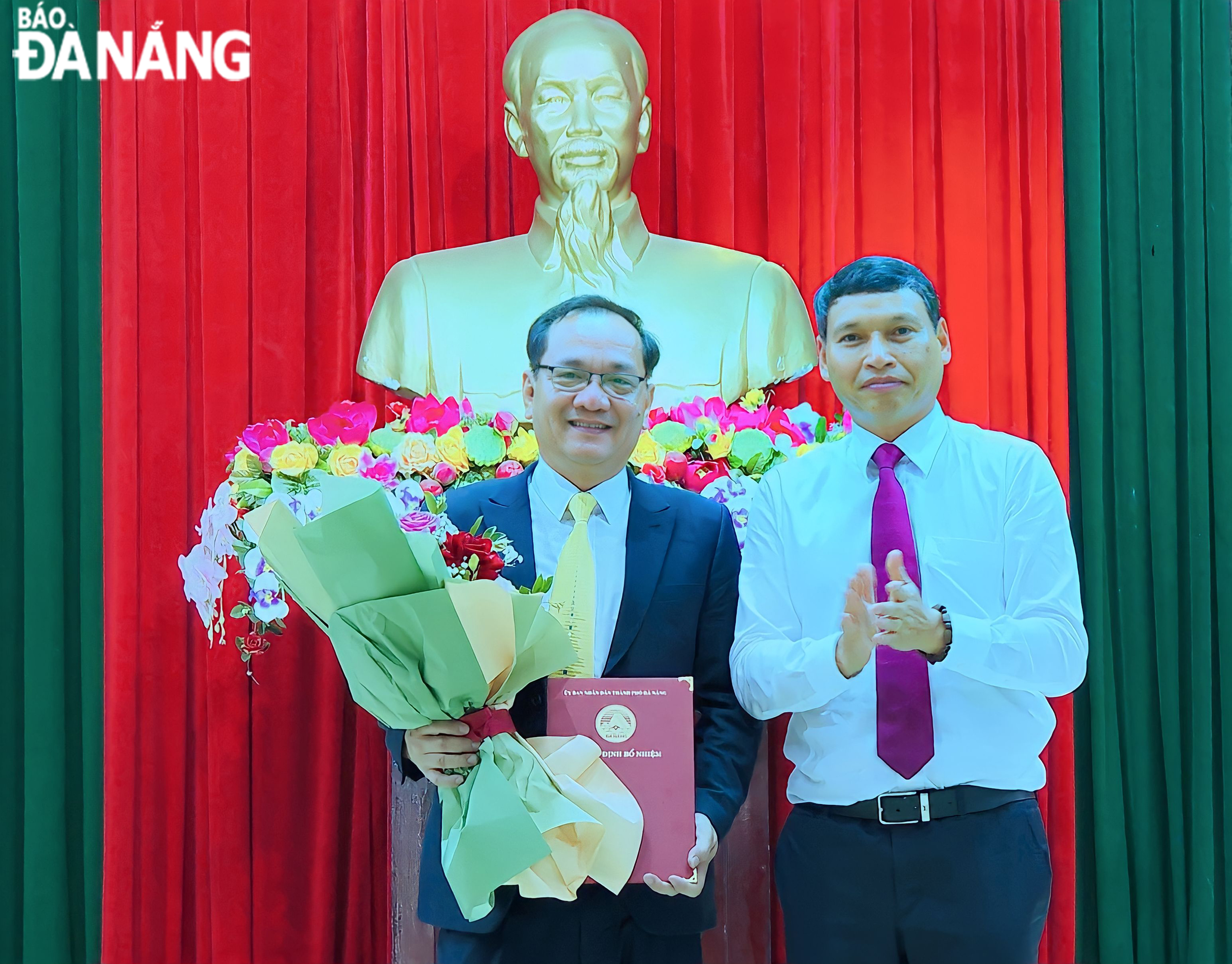 Ông Nguyễn Hải Đường được bổ nhiệm chức vụ Phó Chủ tịch UBND quận Cẩm Lệ