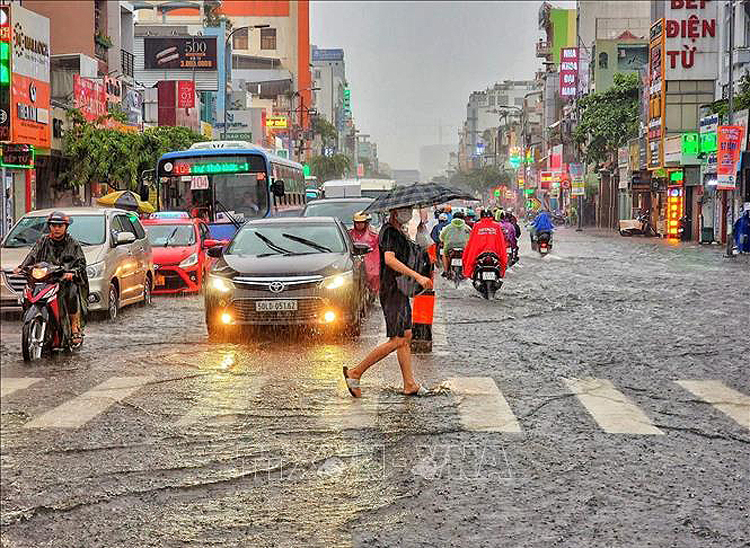 Thời tiết ngày 22-2: Tây Nguyên và Nam Bộ chiều tối có mưa rào và dông