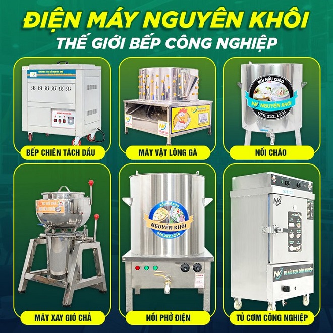 Điện máy Nguyên Khôi - Thế giới bếp công nghiệp nhà hàng, khách sạn