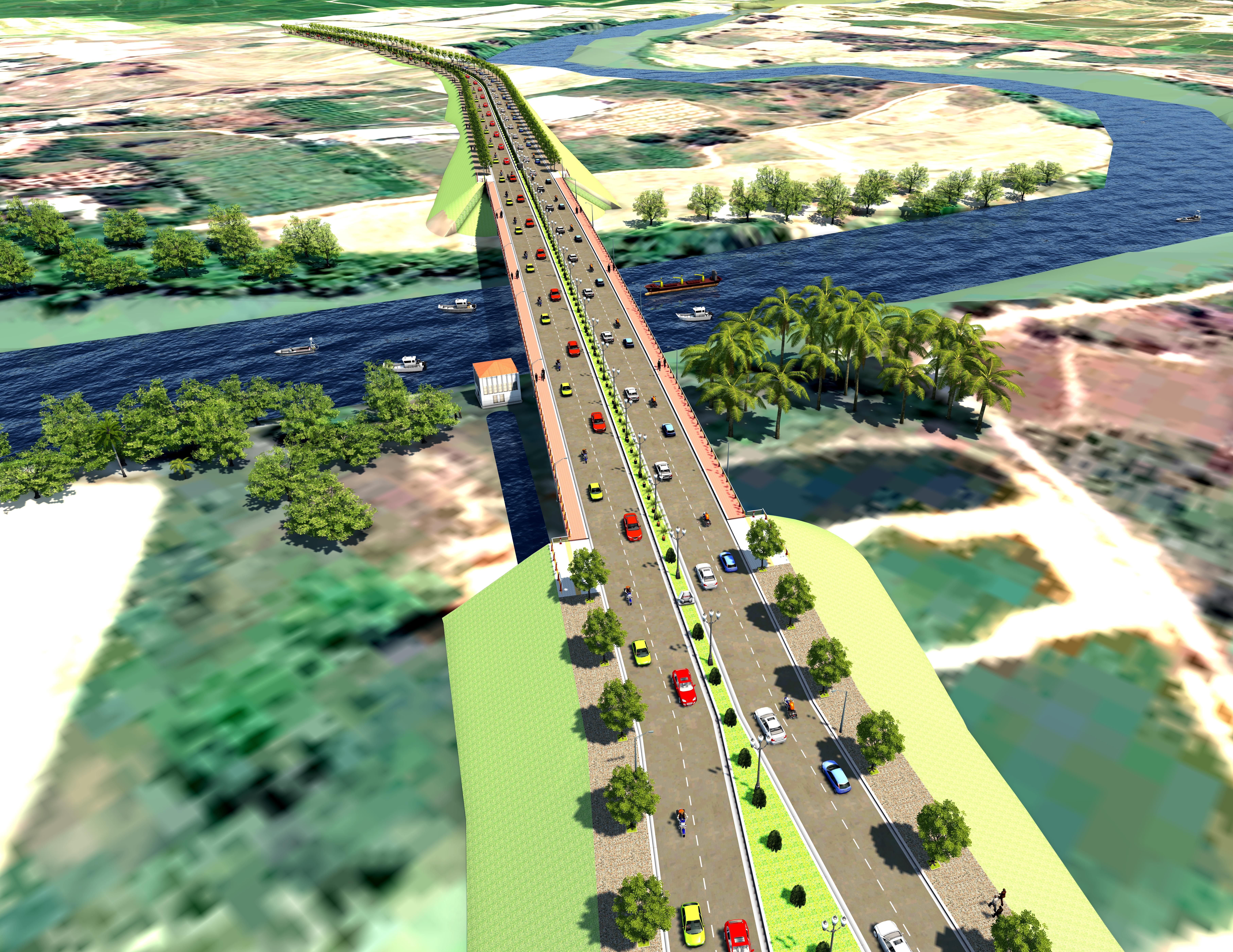 Dự án cầu Quảng Đà: Kết nối giao thông, thúc đẩy phát triển kinh tế - xã hội