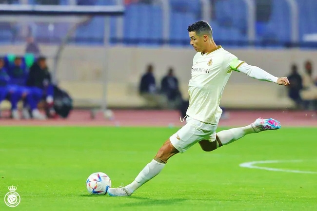 Ronaldo ghi bàn thắng thứ 820 trong sự nghiệp của mình. Ảnh: Al-Nassr FC