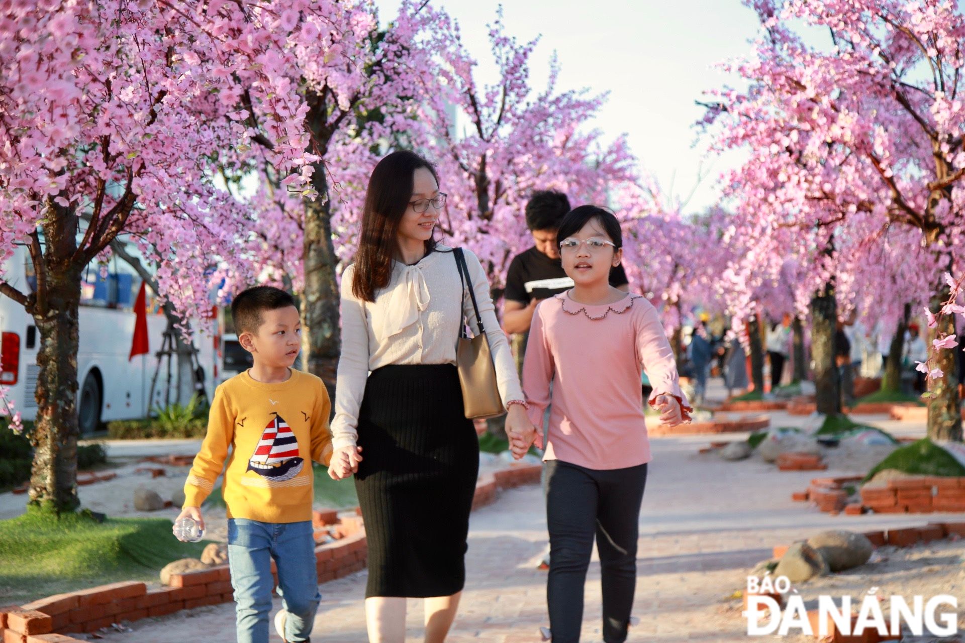 Everyone brings joy and happiness to the flower gardens