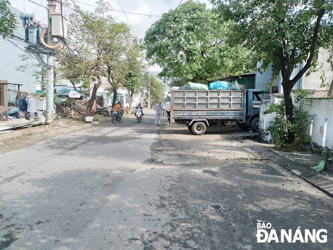 Quận Sơn Trà sẽ hoàn thành giải phóng mặt bằng trong năm 2023 để thi công đoạn còn lại của đường Võ Duy Ninh. Ảnh: H.H