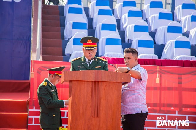 Equipment and machinery were prepared by the localities for the send-off ceremonies for military service on February 8.