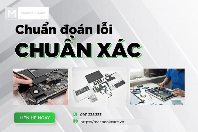 MacBook Care - Trung tâm sửa chữa, bảo hành Macbook hàng đầu tại Đà Nẵng.
