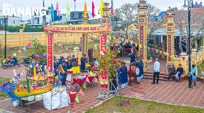 The festival to honour ancestors and to pray for peace is very important to villagers