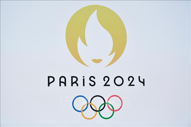 Biểu tượng Olympic 2024 được công bố tại Paris, Pháp, ngày 21/10/2019. Ảnh minh họa: AFP/TTXVN