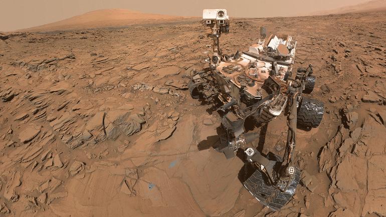 NASA phát hiện lượng lớn khoáng vật đất sét trên sao Hỏa. Ảnh tư liệu: mars.nasa.gov