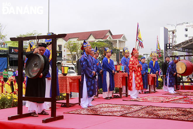 The traditional festival is a typical and unique cultural activity associated with the spiritual life of the coastal community 