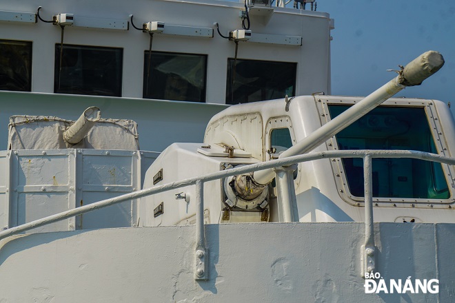 The Tokyo Regional Command's Settsu patrol ship is tasked with patrolling mainly against pirates and other armed criminals.