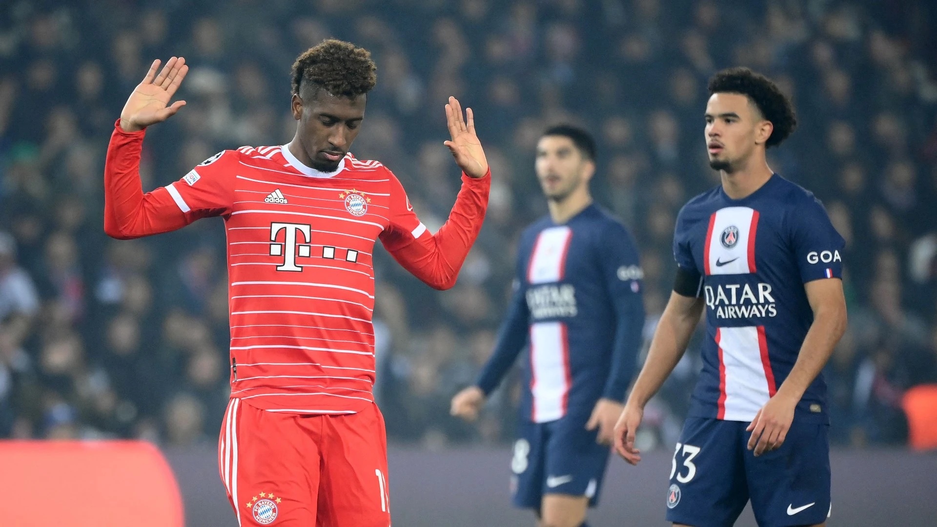 Coman ghi bàn giúp Bayern đánh bại PSG. (Nguồn: Getty Images)