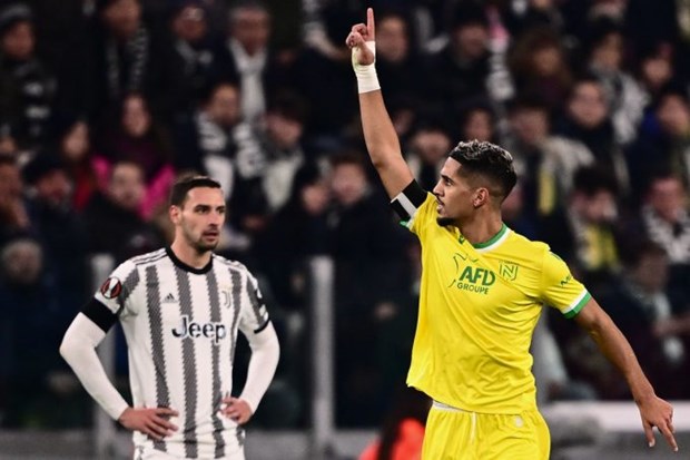 Juventus để cho Nantes cầm hòa trên sân nhà. (Nguồn: Getty Images)