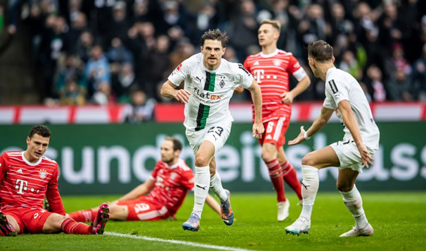 Monchengladbach lại khiến Bayern nhận thất bại. (Nguồn: Getty Images)