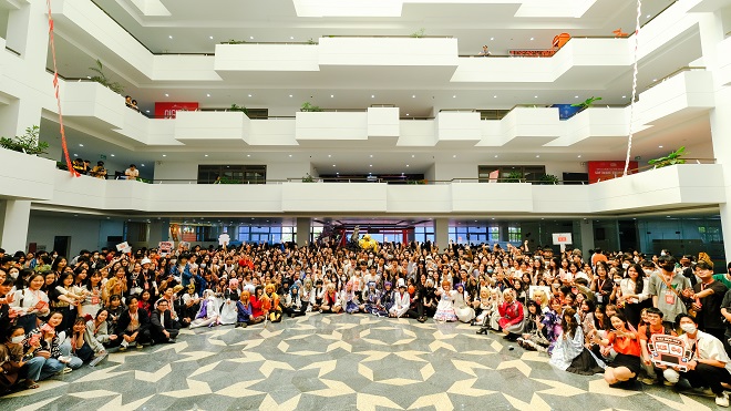 2000 học sinh THPT tại Đà Nẵng khám phá không gian văn hóa Nhật Bản tại Đại học FPT. 