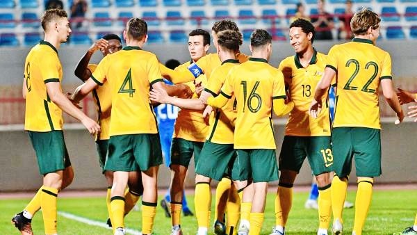 U20 Australia quyết giành vé dự vòng chung kết U20 thế giới 2023. Ảnh: AFC