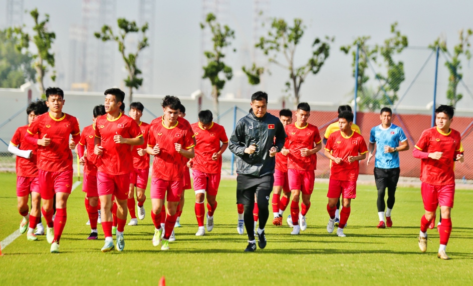 Rạng sáng 26-2, tuyển U20 Việt Nam sẽ di chuyển sang Uzbekistan để tham dự vòng chung kết U20 châu Á 2023. Ảnh: VFF