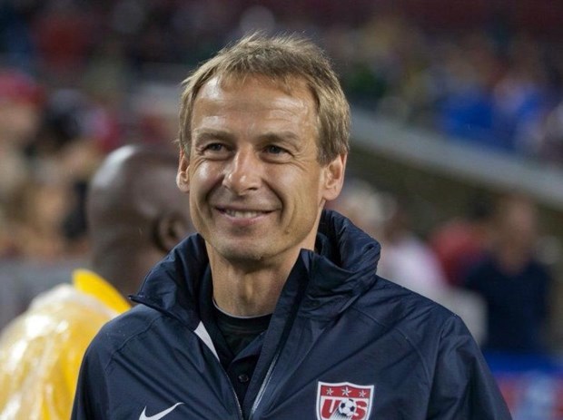 Jurgen Klinsmann đã dẫn dắt Đội tuyển Mỹ  vào vòng 16 đội tại World Cup 2014.(Ảnh: Nguồn DFb.com)