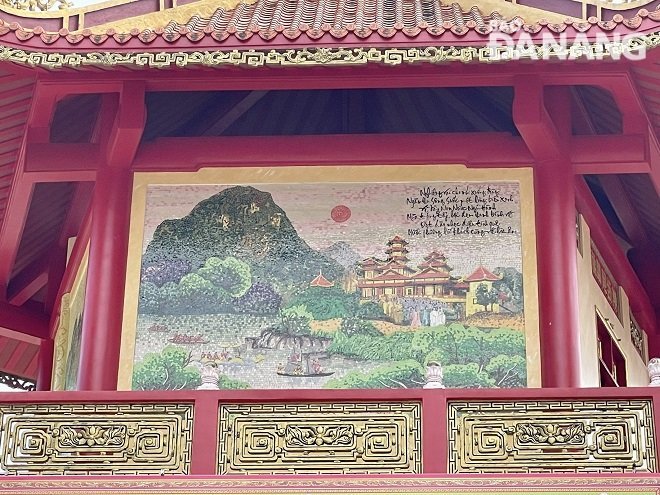 16 bức tranh gốm sứ của chùa Quán Thế Âm xác lập kỷ lục Việt Nam